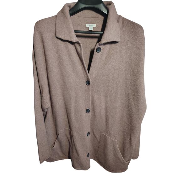 J. Jill Knit Cardigan Rose Mauve Womens Plus 2X Oversized - Picture 2 of 6